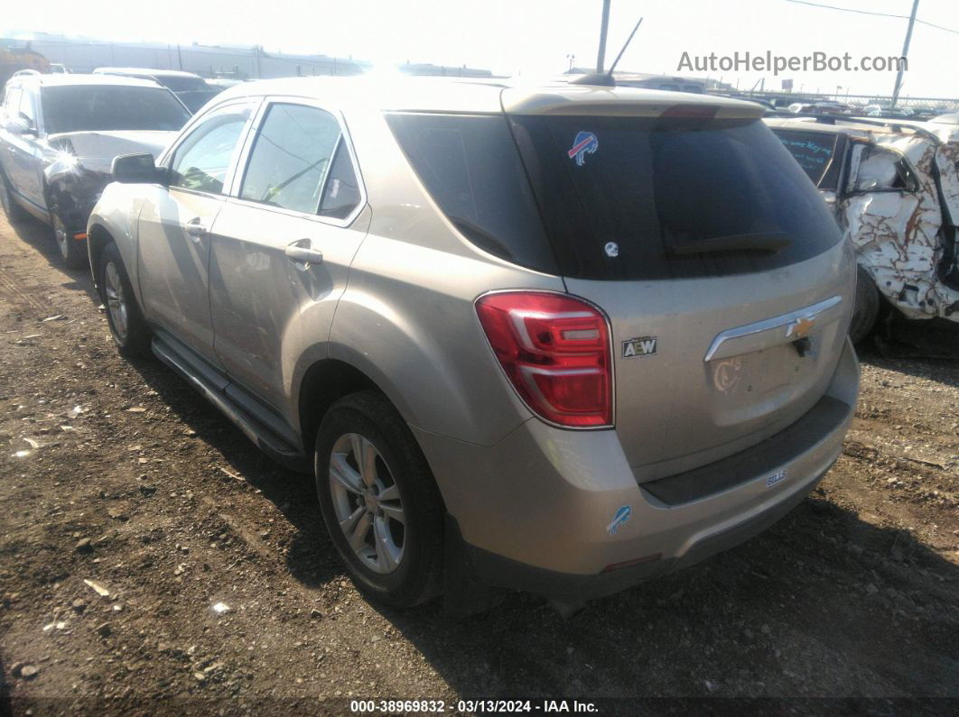 2016 Chevrolet Equinox Ls Gray vin: 2GNALBEK7G1173246