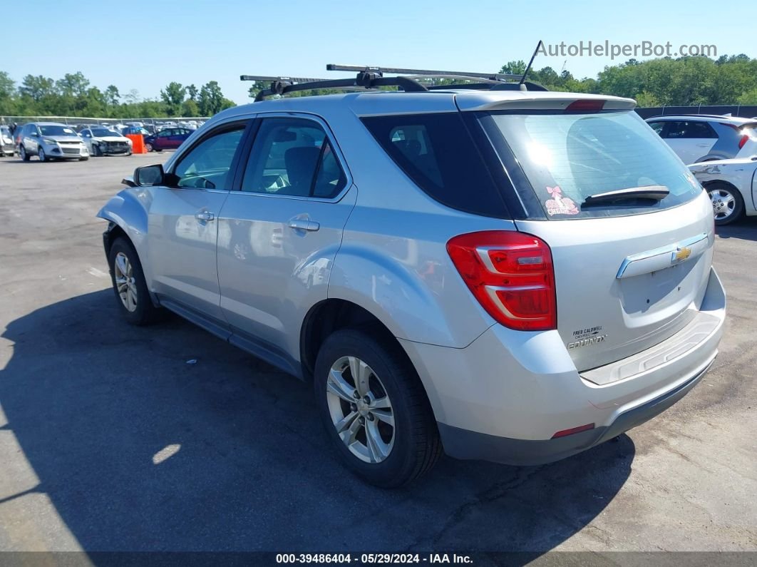 2017 Chevrolet Equinox Ls Silver vin: 2GNALBEK7H1524724