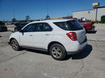 2017 Chevrolet Equinox Ls White vin: 2GNALBEK7H1534461