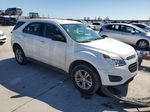 2017 Chevrolet Equinox Ls White vin: 2GNALBEK7H1534461