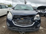 2017 Chevrolet Equinox Ls Black vin: 2GNALBEK7H6105601