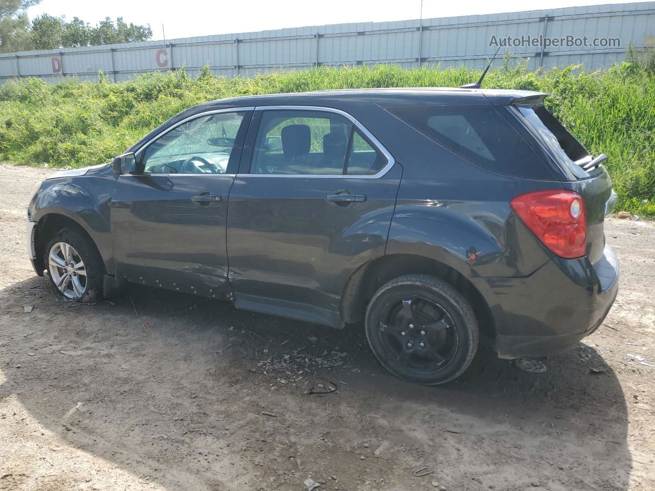 2012 Chevrolet Equinox Ls Gray vin: 2GNALBEK8C1223548