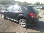 2016 Chevrolet Equinox Ls Black vin: 2GNALBEK8G1179279