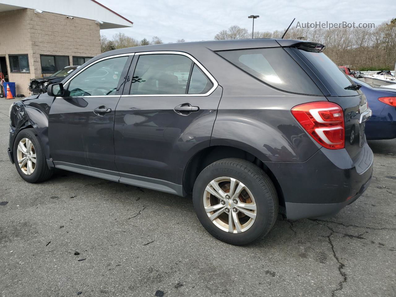 2016 Chevrolet Equinox Ls Charcoal vin: 2GNALBEK8G6102222