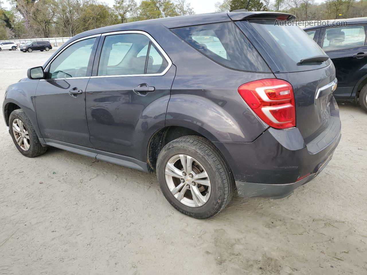 2016 Chevrolet Equinox Ls Black vin: 2GNALBEK8G6203695