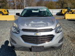 2016 Chevrolet Equinox Ls Серебряный vin: 2GNALBEK8G6207682