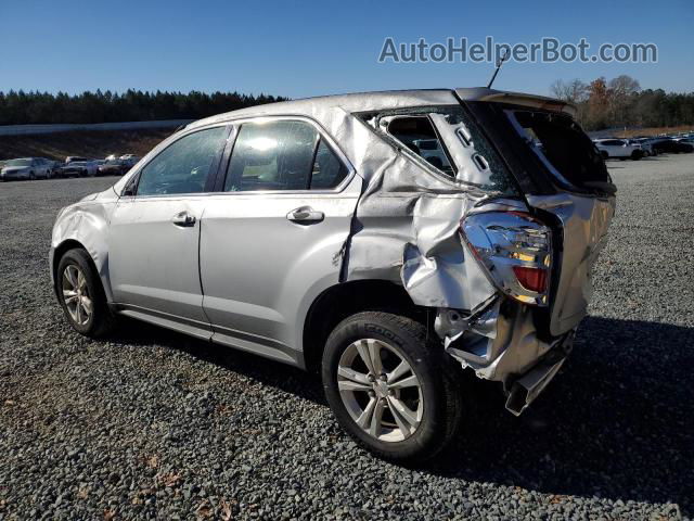 2016 Chevrolet Equinox Ls Silver vin: 2GNALBEK8G6207682