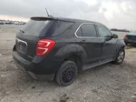 2016 Chevrolet Equinox Ls Черный vin: 2GNALBEK8G6245249