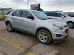 2016 Chevrolet Equinox Ls Silver vin: 2GNALBEK8G6256302