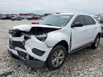 2017 Chevrolet Equinox Ls White vin: 2GNALBEK8H1571292