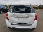 2017 Chevrolet Equinox Ls White vin: 2GNALBEK8H1610933