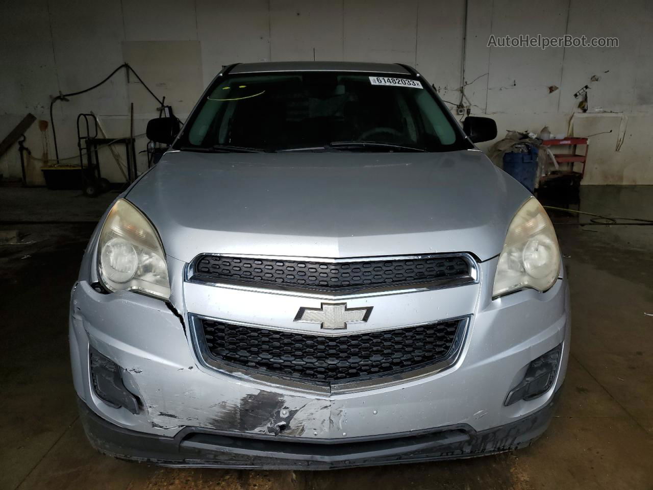 2012 Chevrolet Equinox Ls Silver vin: 2GNALBEK9C1139707