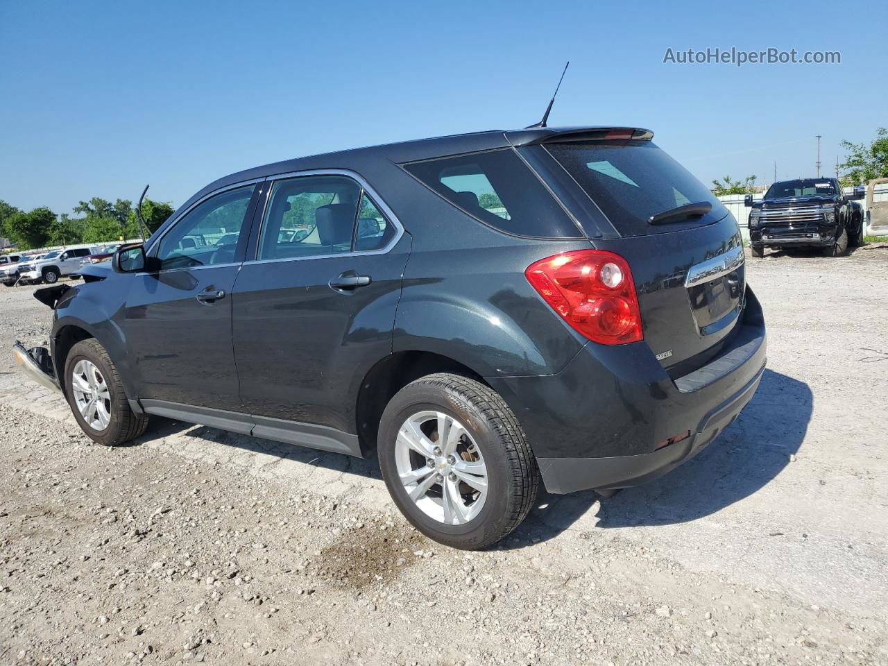 2012 Chevrolet Equinox Ls Charcoal vin: 2GNALBEK9C1214311