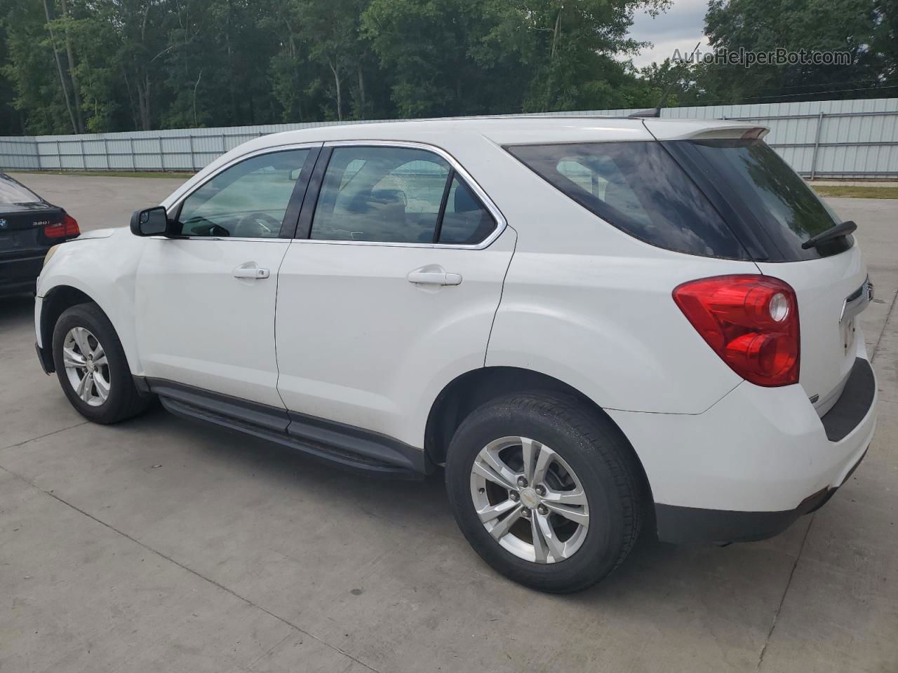 2012 Chevrolet Equinox Ls White vin: 2GNALBEK9C6134705