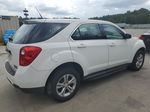 2012 Chevrolet Equinox Ls White vin: 2GNALBEK9C6134705