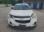 2012 Chevrolet Equinox Ls White vin: 2GNALBEK9C6134705