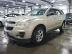 2012 Chevrolet Equinox Ls Бежевый vin: 2GNALBEK9C6325802