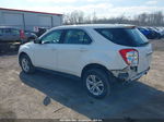 2012 Chevrolet Equinox Ls White vin: 2GNALBEK9C6365216