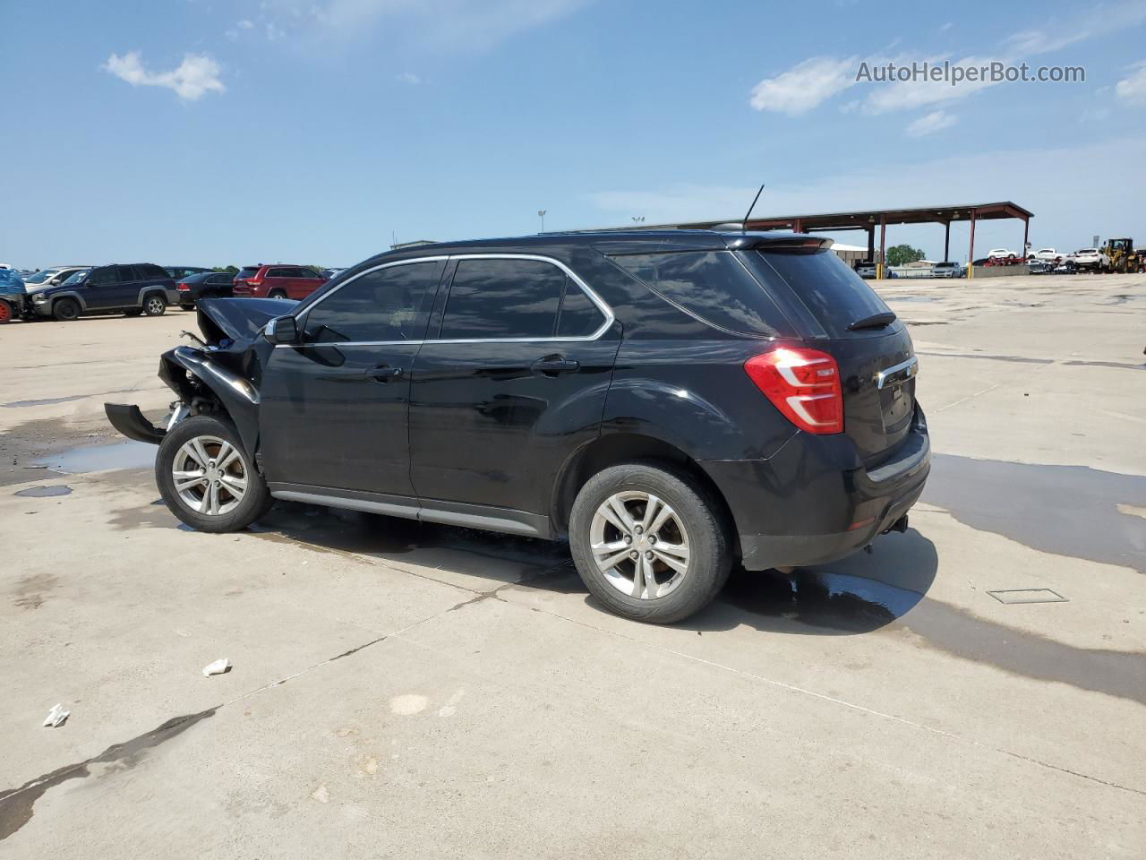 2016 Chevrolet Equinox Ls Black vin: 2GNALBEK9G1131614