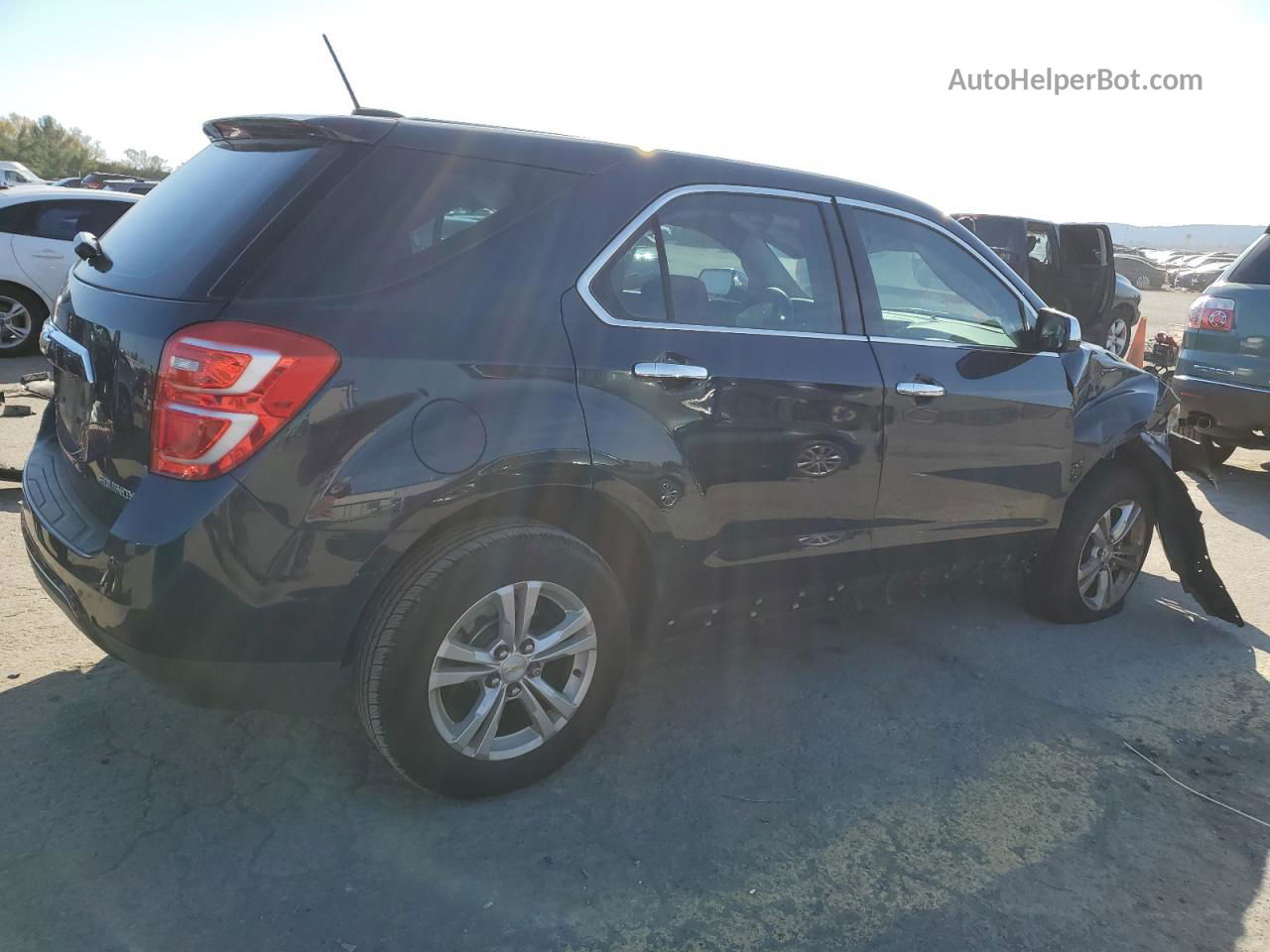 2016 Chevrolet Equinox Ls Blue vin: 2GNALBEK9G1152852