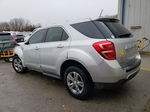 2016 Chevrolet Equinox Ls Silver vin: 2GNALBEK9G1176875