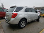 2016 Chevrolet Equinox Ls Silver vin: 2GNALBEK9G1176875