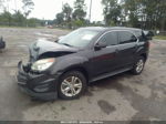 2016 Chevrolet Equinox Ls Black vin: 2GNALBEK9G6106201