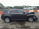 2016 Chevrolet Equinox Ls Black vin: 2GNALBEK9G6106201