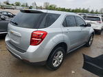 2016 Chevrolet Equinox Ls Серебряный vin: 2GNALBEK9G6346302