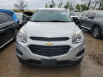 2016 Chevrolet Equinox Ls Silver vin: 2GNALBEK9G6346302