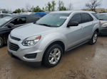 2016 Chevrolet Equinox Ls Silver vin: 2GNALBEK9G6346302