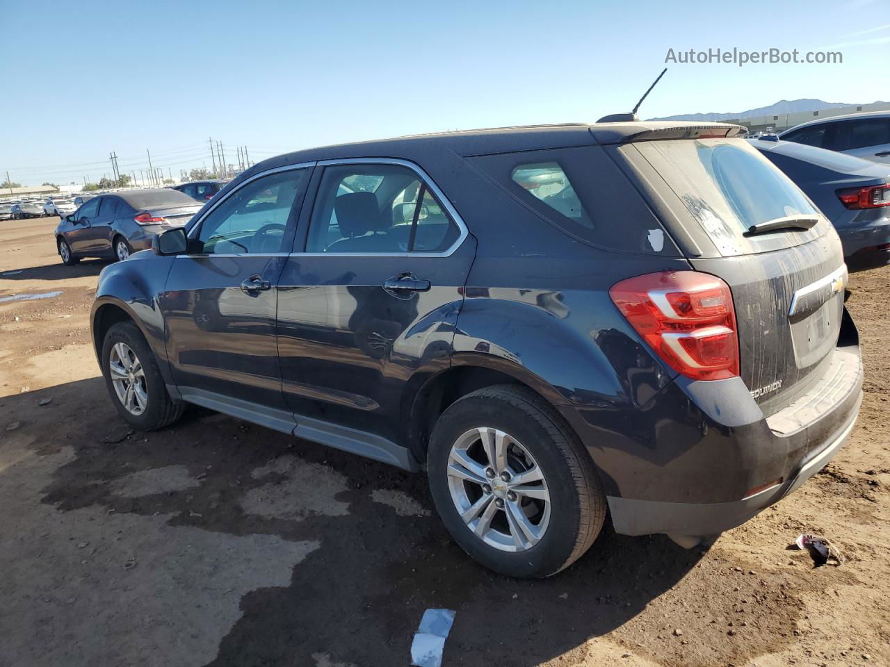 2017 Chevrolet Equinox Ls Blue vin: 2GNALBEK9H6138471