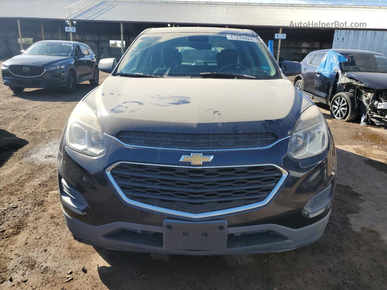 2017 Chevrolet Equinox Ls Blue vin: 2GNALBEK9H6138471