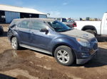 2017 Chevrolet Equinox Ls Blue vin: 2GNALBEK9H6138471