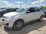 2012 Chevrolet Equinox Ls Silver vin: 2GNALBEKXC1153955