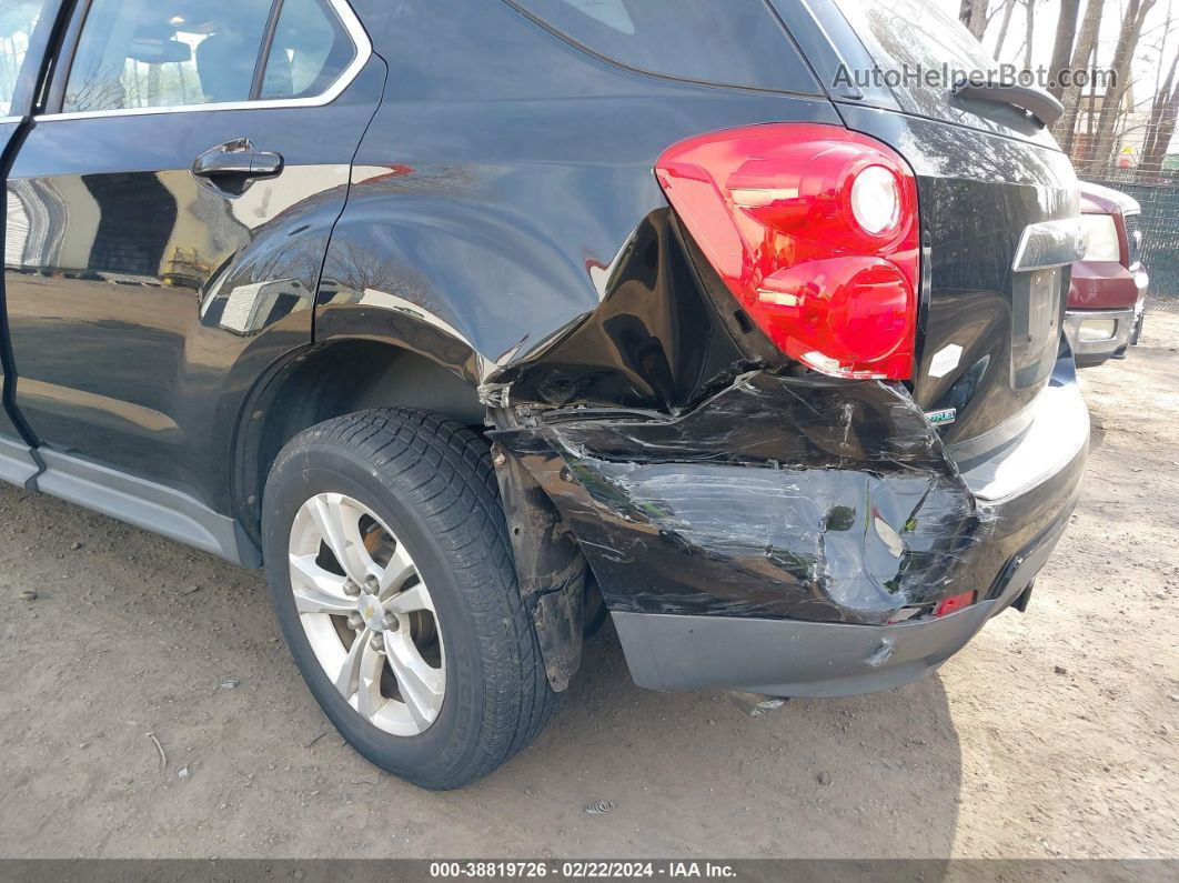 2012 Chevrolet Equinox Ls Black vin: 2GNALBEKXC1222739