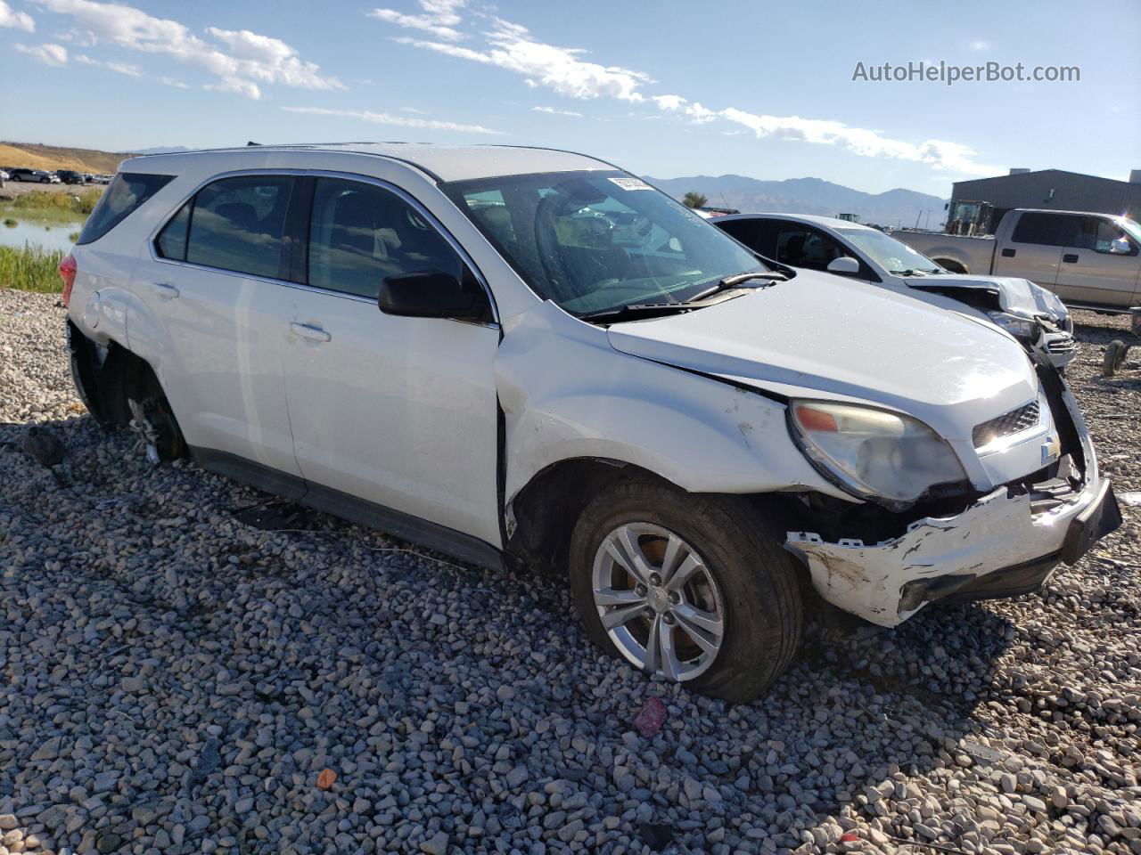 2012 Chevrolet Equinox Ls Белый vin: 2GNALBEKXC1260410