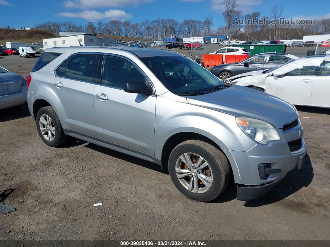 2012 Chevrolet Equinox Ls Gray vin: 2GNALBEKXC1280902