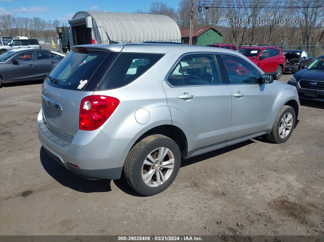 2012 Chevrolet Equinox Ls Gray vin: 2GNALBEKXC1280902