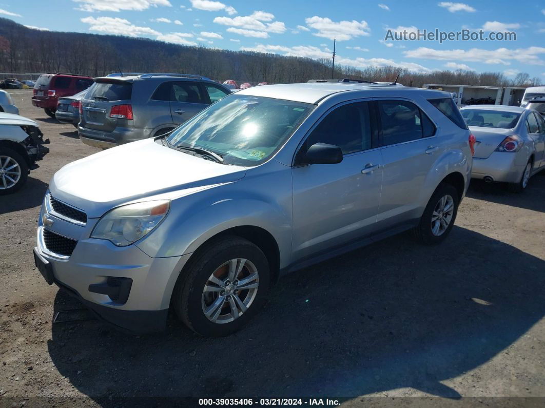 2012 Chevrolet Equinox Ls Gray vin: 2GNALBEKXC1280902