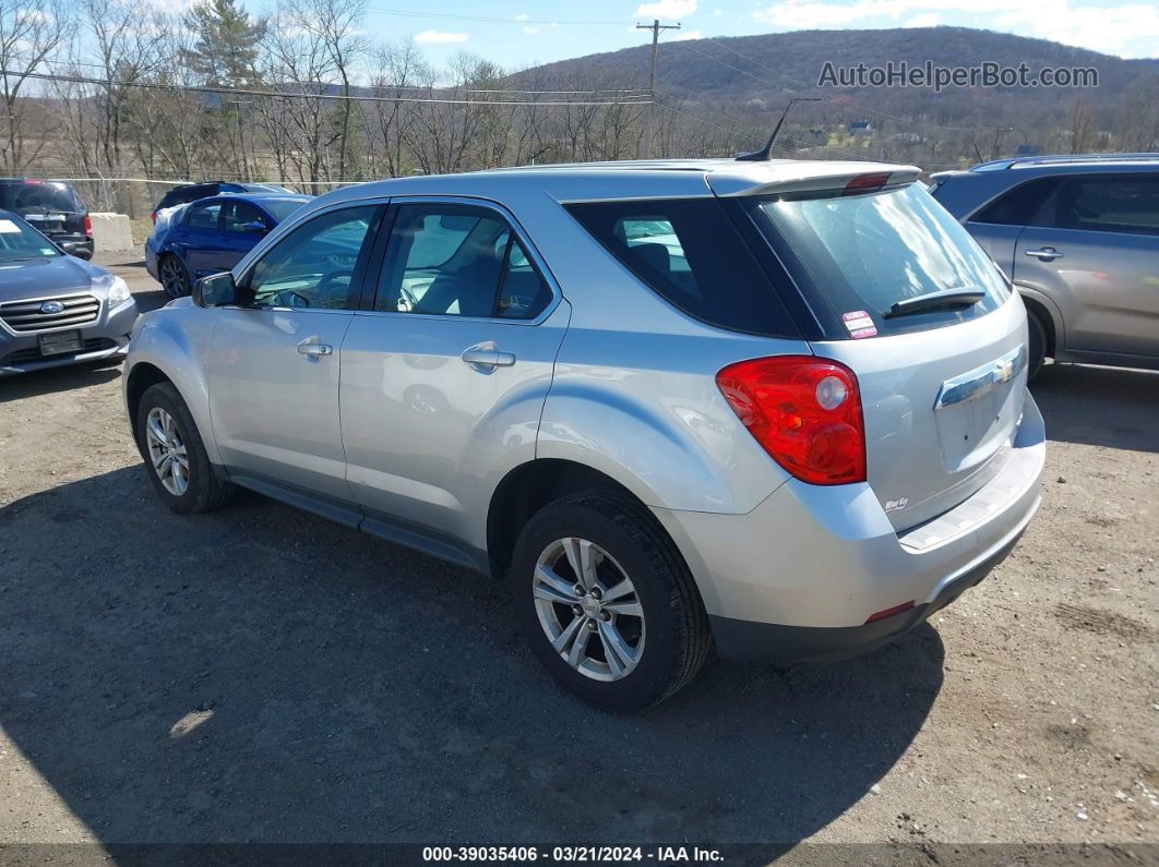 2012 Chevrolet Equinox Ls Gray vin: 2GNALBEKXC1280902