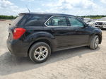 2012 Chevrolet Equinox Ls Black vin: 2GNALBEKXC1287381