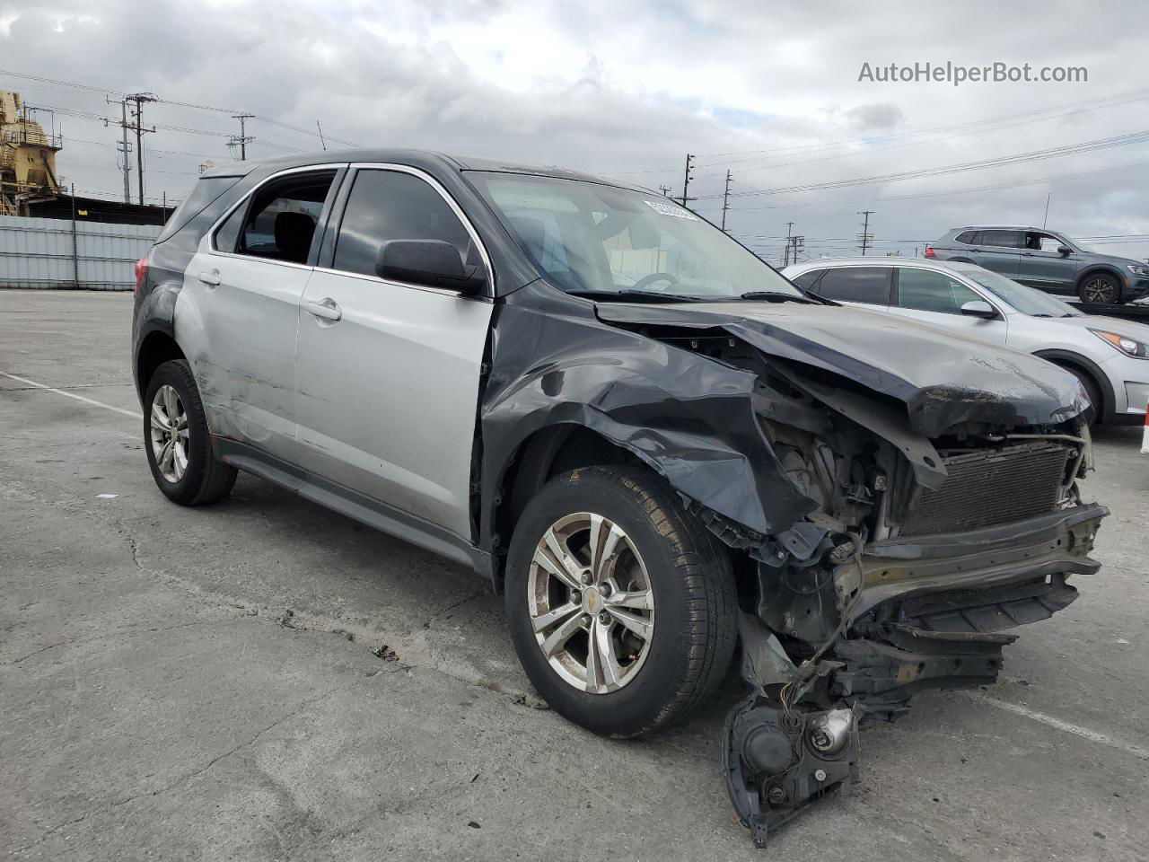 2012 Chevrolet Equinox Ls Black vin: 2GNALBEKXC6214434