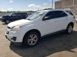 2012 Chevrolet Equinox Ls White vin: 2GNALBEKXC6315831