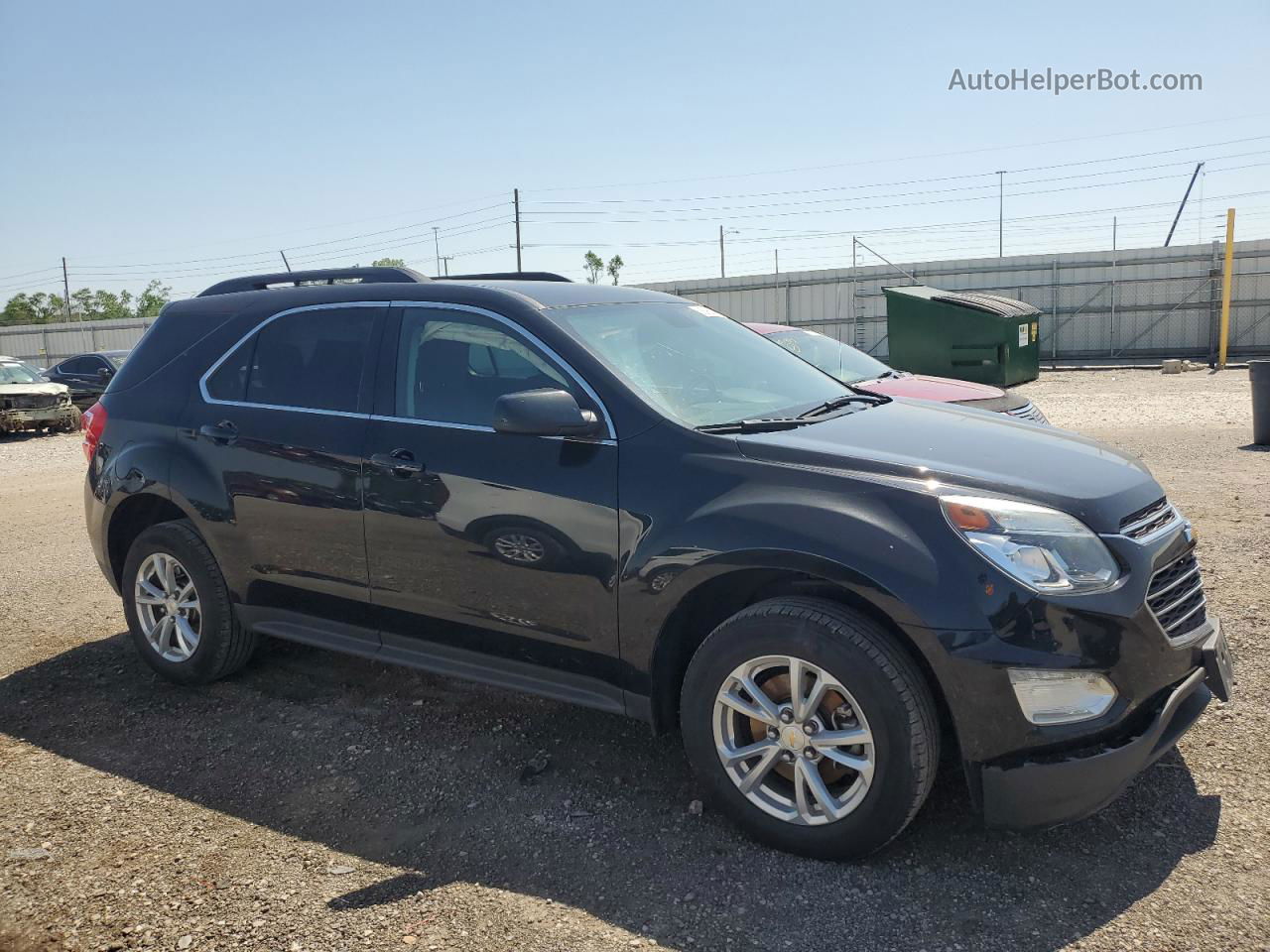 2016 Chevrolet Equinox Lt Black vin: 2GNALCEK0G1125027