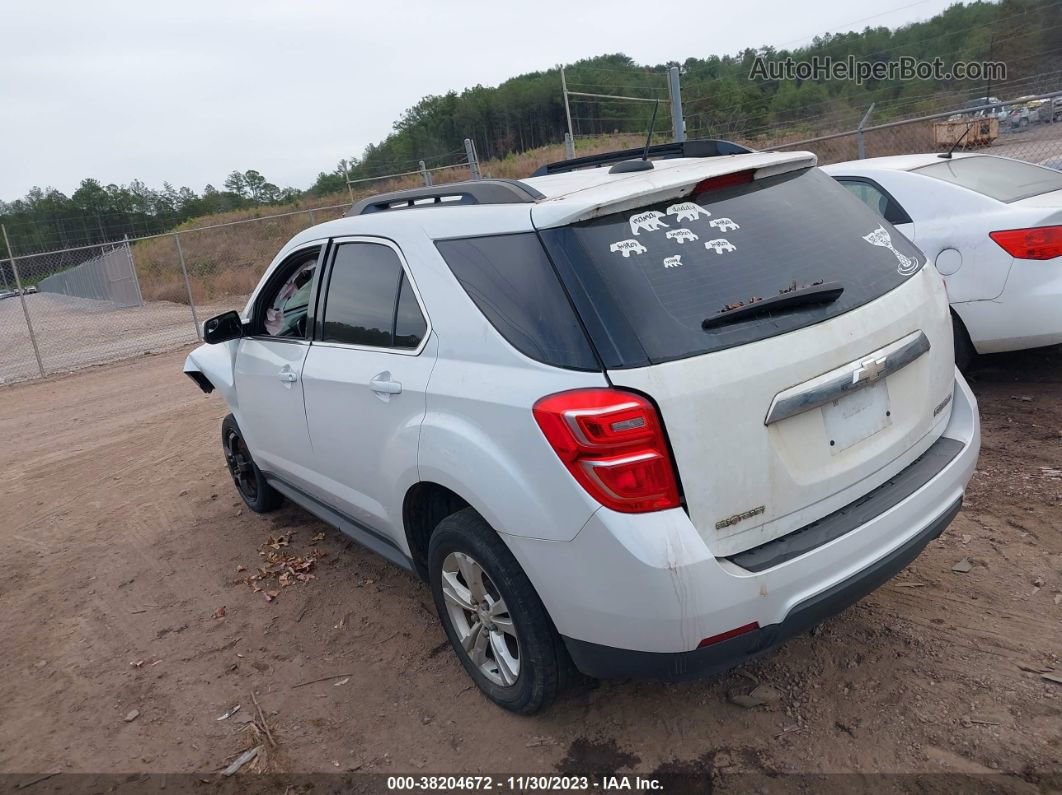 2016 Chevrolet Equinox Lt White vin: 2GNALCEK0G1162045