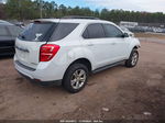 2016 Chevrolet Equinox Lt White vin: 2GNALCEK0G1162045