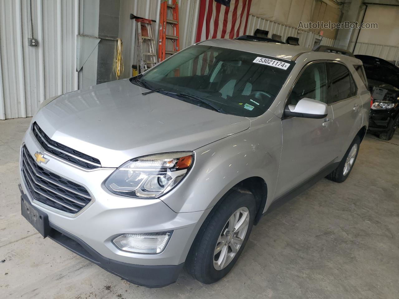 2016 Chevrolet Equinox Lt Silver vin: 2GNALCEK0G1164653