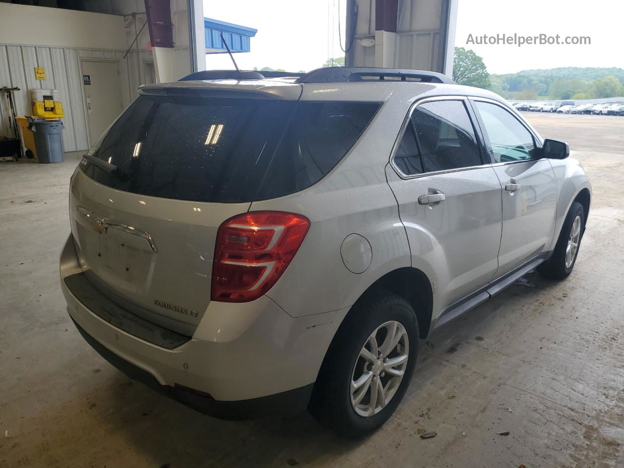 2016 Chevrolet Equinox Lt Silver vin: 2GNALCEK0G1164653