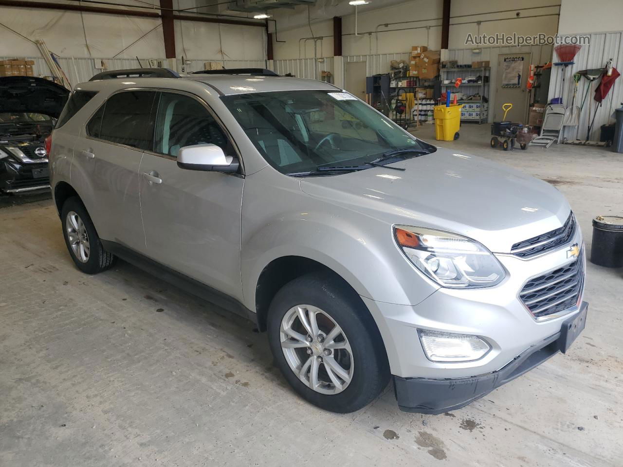 2016 Chevrolet Equinox Lt Silver vin: 2GNALCEK0G1164653